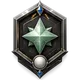 8-ball rank 1 badge: Rookie